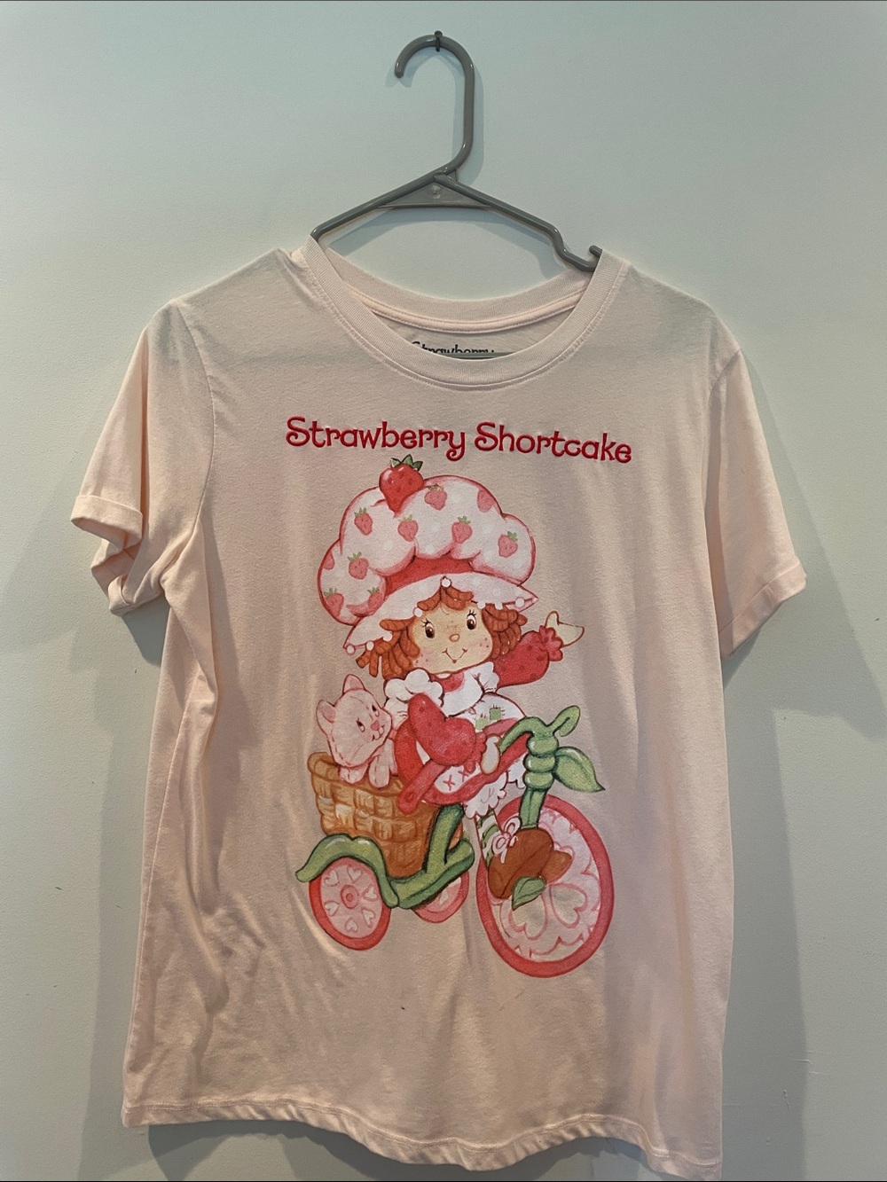 Strawberry Shortcake Women's Pink Graphic Tee